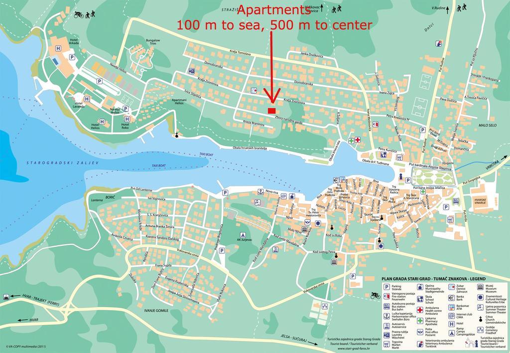 Apartments 1000 Flowers Stari Grad  Εξωτερικό φωτογραφία